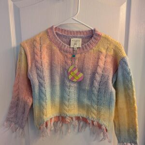 NWT Girl's Hayden-los-angeles Multi Color Sweater